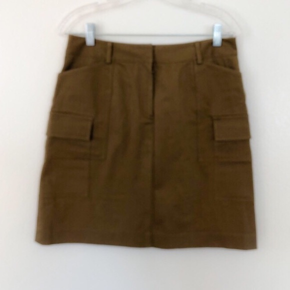 Grace - Olive Green Miniskirt - Picture 2 of 4